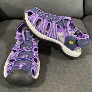 New DREAM PAIRS Women's Low Heels Hiking Sandals for Outdoor
